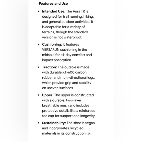 Saucony Aura TR Trail Running Shoes Women’s Size 8 - Picture 9 of 10